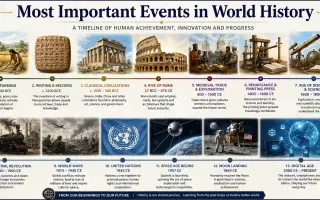 Most Important Events in World History: A Complete Timeline