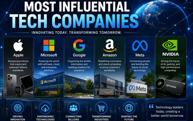 Most Influential Tech Companies