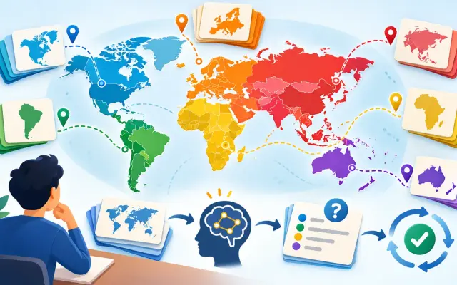 How to Memorize All 195 Countries Without Cramming