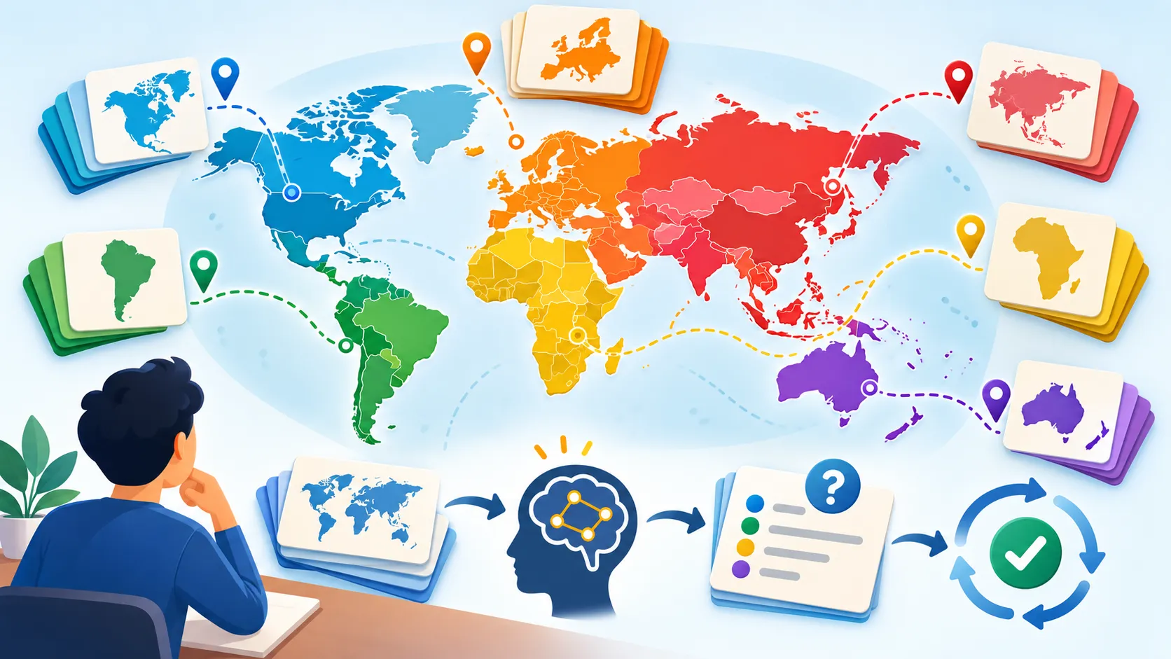 How to Memorize All 195 Countries Without Cramming