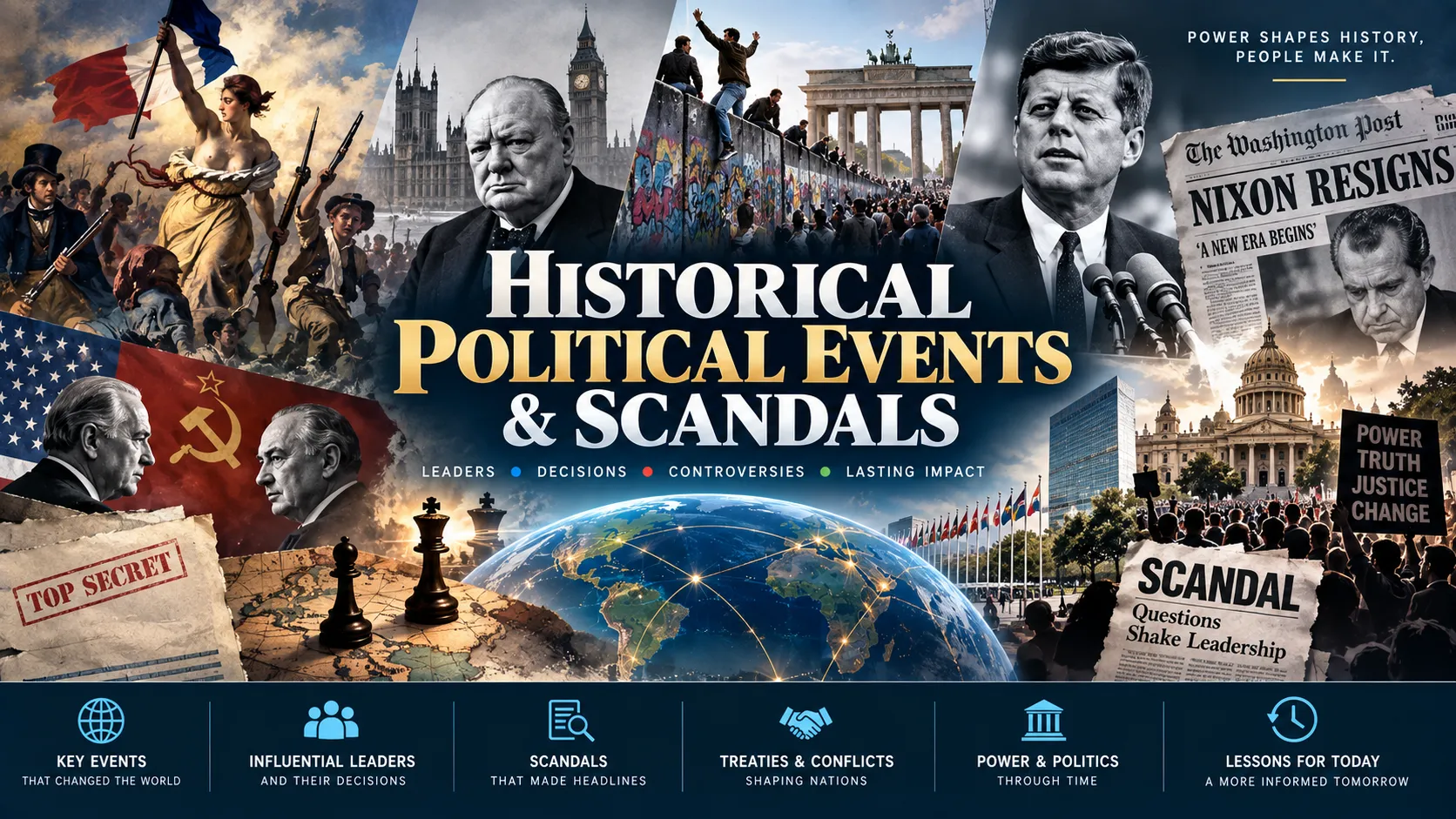 Historical Political Events & Scandals: Complete Study Guide